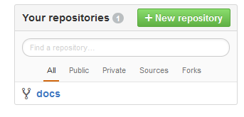 Your repository on GitHub Your repository on GitHub