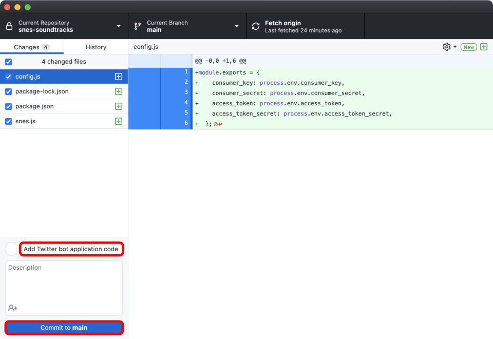 GitHub Desktop - Commit to main GitHub Desktop - Commit to main