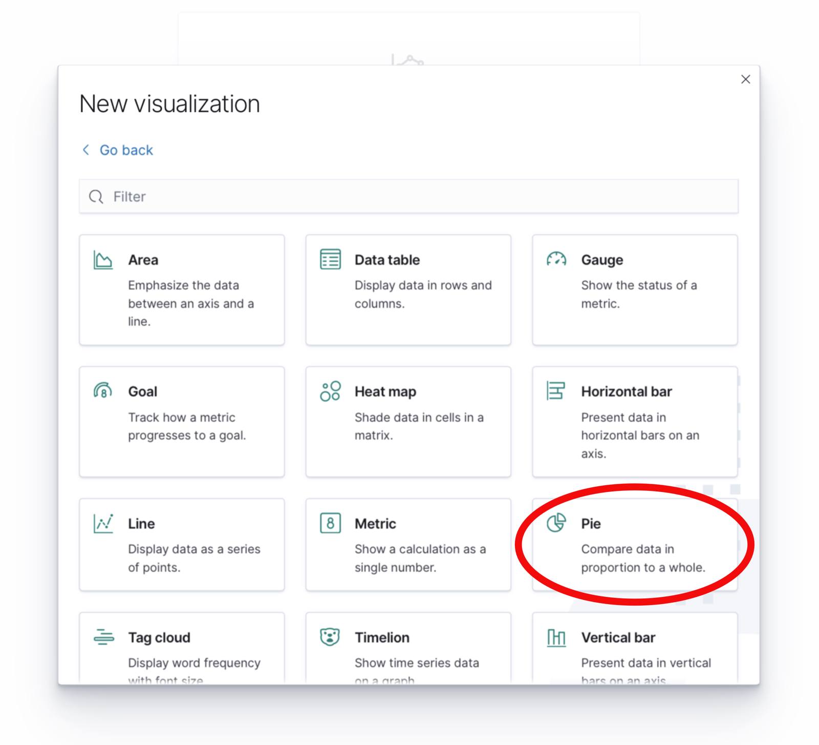 Kibana 7 Select Pie Chart Visualization Kibana 7 Select Pie Chart Visualization