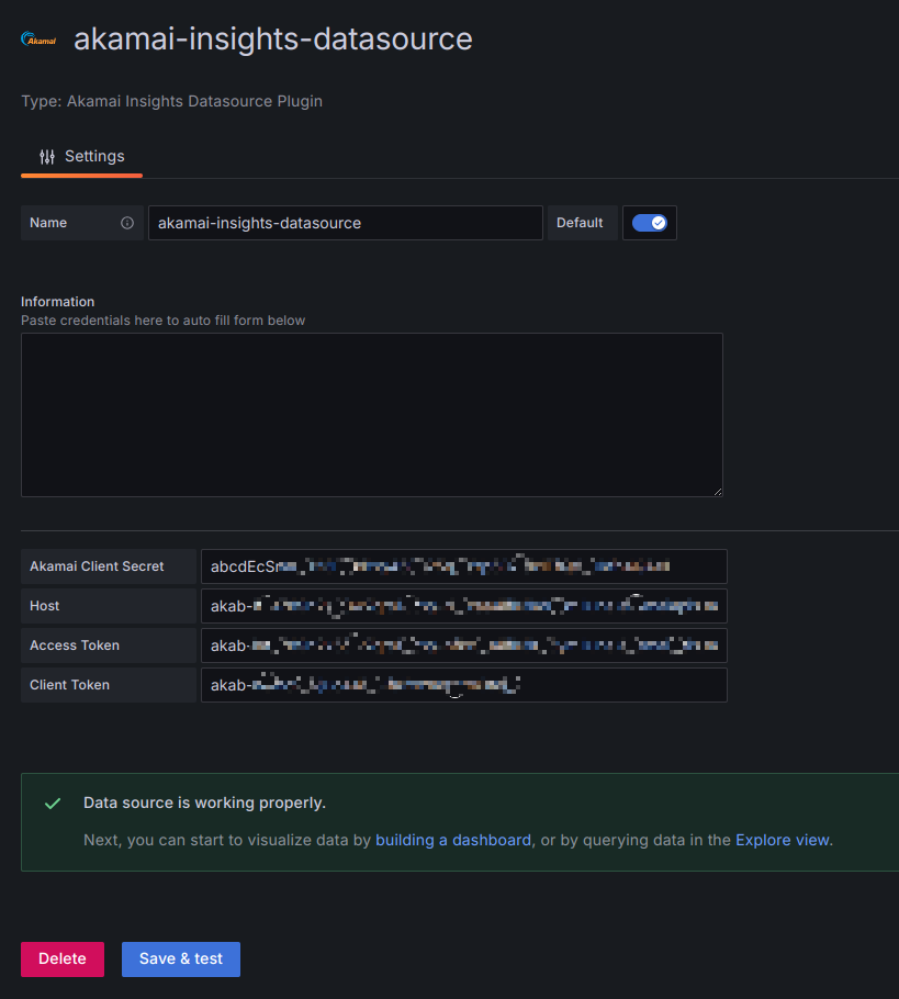 Working Akamai DS Working Akamai DS